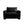 Black Corduroy Deep Seat Single Sofa Accent Chair