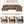 U Shaped Sectional Sofa, Corner Living Room Couch With Built In Cup Holders, Storage, USB Ports