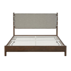 Premium Rubber Wood Platform Bed Frame