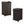 Patio Garbage Waste Trash Can Bundled w/ Patio Cooler w/ Cabinet & Wire Basket