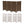 Suncast 4 Panel Wicker Screen Enclosure, Java & Outdoor 4-Panel Fence, White