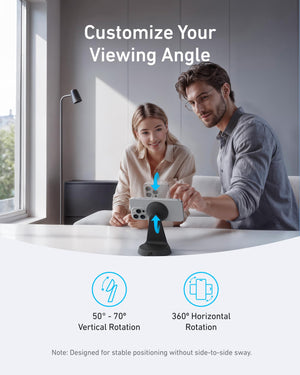Anker MagGo Wireless Charger (2-in-1, Dock Stand) with USB-C Cable BOA - TRAPSKI