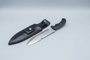 Spear Point Bowie Knife D2 Steel G10 Micarta