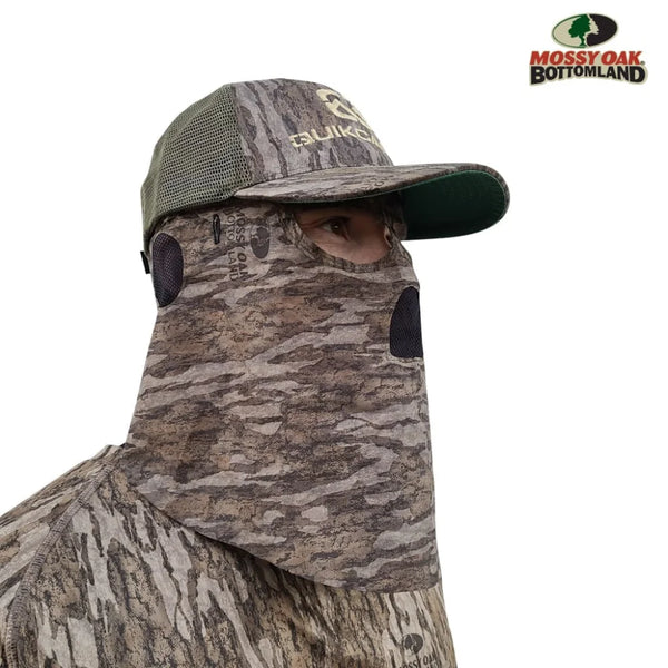 2-in-1 FRONT Face Mask and Camo Hat for Duck Hunting