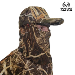 2-in-1 FRONT Face Mask and Camo Hat (Fitted and OSFM) - TRAPSKI