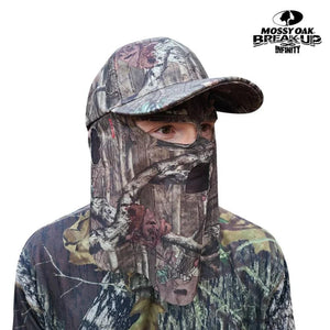 2-in-1 FRONT Face Mask and Camo Hat for Duck Hunting - TRAPSKI