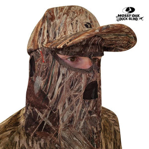 2-in-1 FRONT Face Mask and Camo Hat for Duck Hunting - TRAPSKI