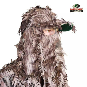 2-in-1 FRONT Leafy Face Mask and Camo Hat (Adj, OSFM) - TRAPSKI