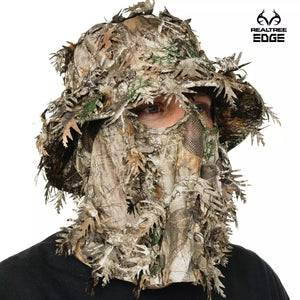 2-in-1 Leafy Face Mask and Bucket Hat (Adjustable, OSFM) - TRAPSKI