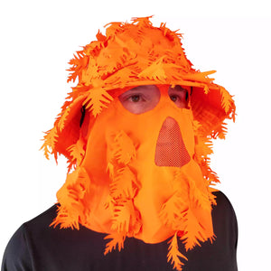 2-in-1 Leafy Face Mask and Bucket Hat (Adjustable, OSFM) - TRAPSKI