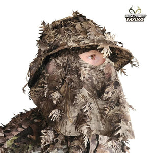2-in-1 Leafy Face Mask and Bucket Hat (Adjustable, OSFM) - TRAPSKI
