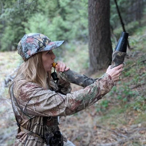 2-in-1 REAR Face Mask and Camo Hat (Fitted) - TRAPSKI