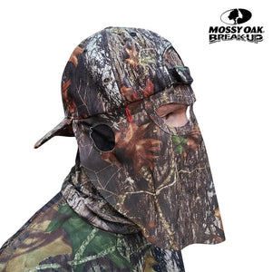 2-in-1 REAR Face Mask and Camo Hat (Fitted) - TRAPSKI