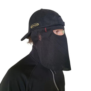 2-in-1 REAR Face Mask and Camo Hat (Fitted) - TRAPSKI