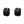 Caravan Canopy Rubber 6 Pound Cement Canopy Weight Plate, Set of 4 (2 Pack)
