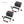 Pyle PLMR24B 3.5 Inch 3 Way Weatherproof Marine Audio Speakers, Black (2 Pair)