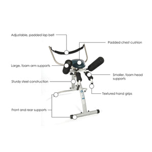 Stamina Inversion Traction Control System, Spine Decompression Workout Machine