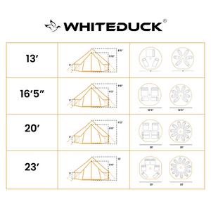 20' Avalon Bell Tent - TRAPSKI