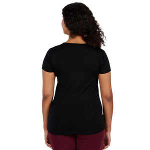 Lightweight Women's T-Shirt Crew Top - 100% Merino Wool