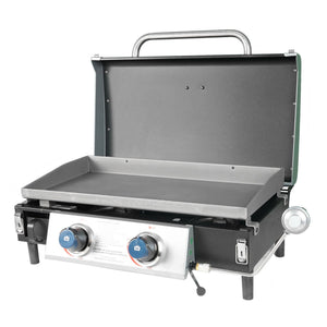 Razor Griddle GGT2131M 25 Inch Portable 2 Burner LP Propane Gas Grill, Steel - TRAPSKI