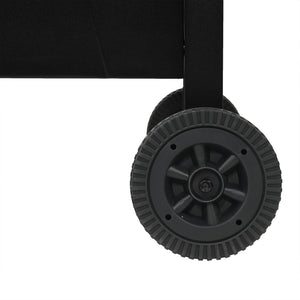 Grill Boss GBC1932M 3 Burner Gas Grill with Top Cover and Side Shelves, Black