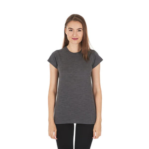 Lightweight Women's T-Shirt Crew Top - 100% Merino Wool