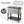Portable Patio Cooler with Bottom Storage Shelf and Bottle Opener