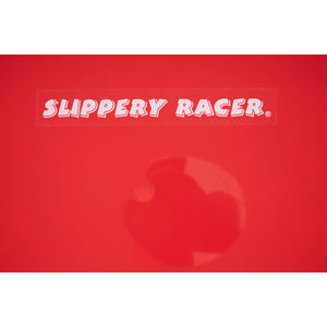 Slippery Racer Downhill Pro Adults and Kids Plastic Saucer Disc Snow Sled, Red