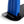 Slippery Racer Kids Foldable Outdoor Winter Ski Scooter Snow Sled, Blue (3 Pack) - TRAPSKI