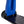 Slippery Racer Kids Foldable Downhill Winter Scooter Snow Sled, Blue (2 Pack)