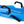 Slippery Racer Downhill Thunder Kids Toddler Plastic Toboggan Snow Sled, Blue