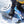 Slippery Racer Downhill Zeus Kids Foam Saucer Disc Snow Sled, Midnight Hologram