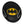 Slippery Racer 26 Inch Batman Metal Saucer Sled w/ Rope Handles, Black (2 Pack)