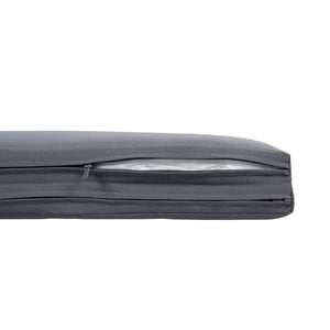 2" Thick Chaise Lounge Cushion in Dark Grey