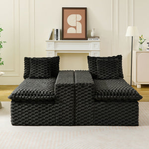 Multifunctional Sofa, Side-By-Side Or Facing Each Other