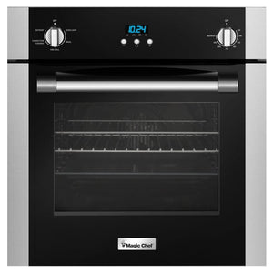 Magic Chef MCSWOE24S 2.2 Cubic Foot Built In Programmable Wall Convection Oven