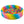 Intex 58449EP Rainbow Ombre 3 Ring Round Inflatable Kids Outdoor Swimming Pool