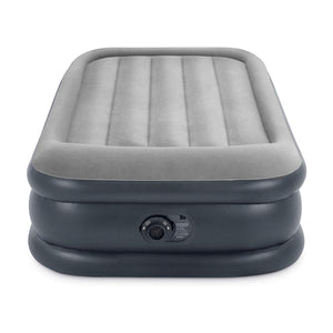 Intex Dura Beam Deluxe Pillow Bed with Built In Pump, Twin