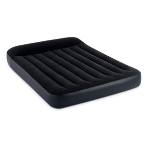 Intex Dura Beam Pillow Rest Standard Classic Air Bed Inflatable Mattress, Full - TRAPSKI