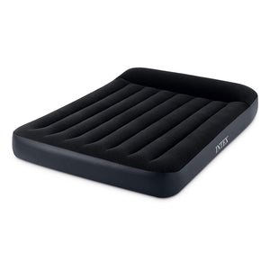 Intex Dura Beam Pillow Rest Standard Classic Air Bed Inflatable Mattress, Full