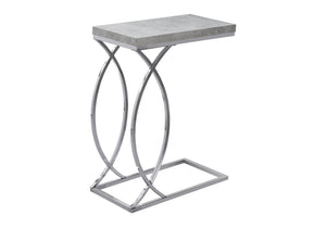 Accent Table, C-Shaped, Contemporary & Modern Design