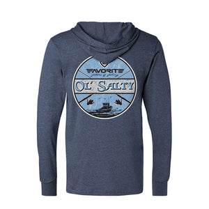 Ol Salty Lightweight Tri-Blend Hoodie - TRAPSKI