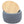 Round Storage Ottoman, 2 in 1 Function, Dark