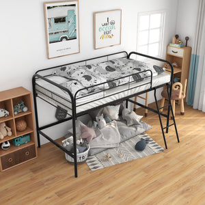 Metal Twin Loft Bed