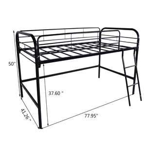 Metal Twin Loft Bed