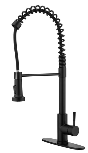 Commercial Spring Kitchen Faucets Matte