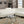 White Color Sectional Living Room Furniture Faux Leather