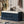 TREXM Storage Bench with 2 Drawers and 2 Cabinets in Antique Navy