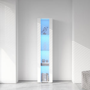 Side Cabinet with Aluminum Strip Lamp