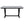 TREXM Modern Style 6-Piece Dining Table with 4 Chairs & 1 Bench